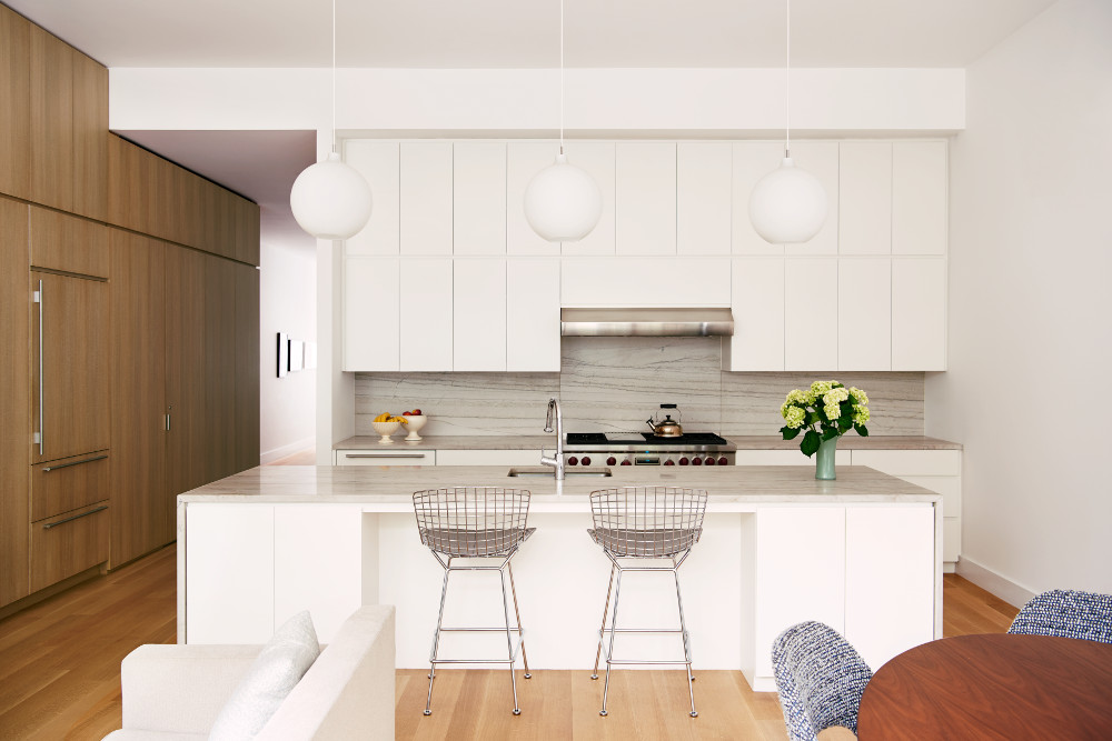 	Brooklyn Heights Carriage House, Kitchen by Delson or Sherman Architects PC