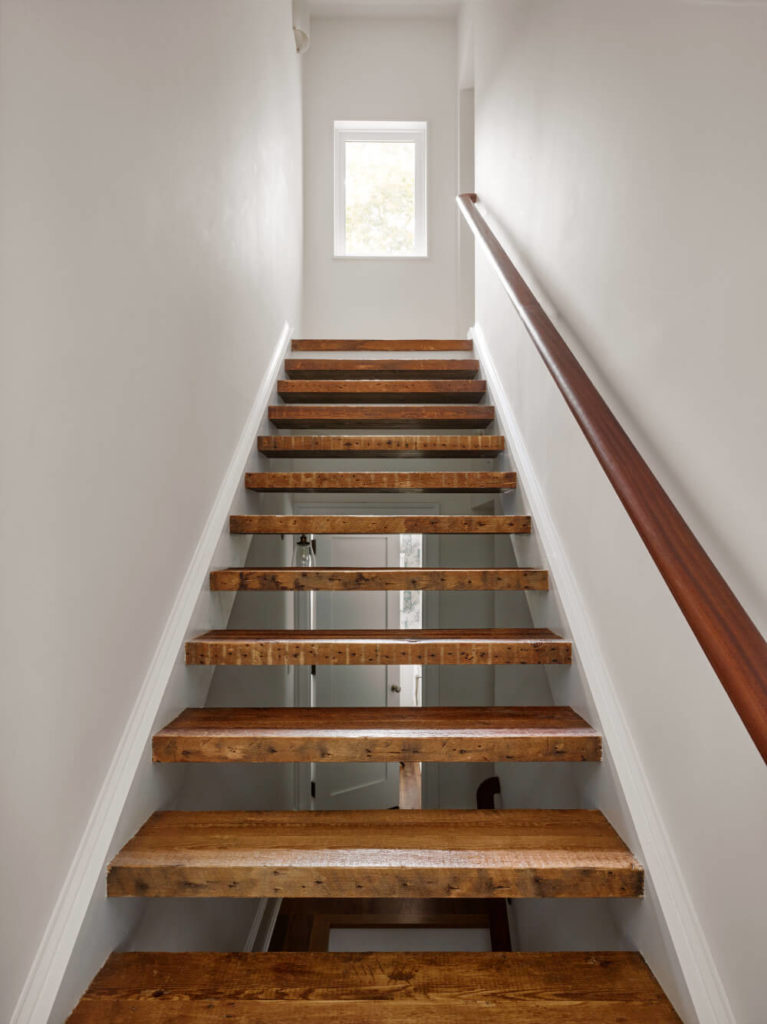 Greenpoint Row House, Staircase by Delson or Sherman Architects PC