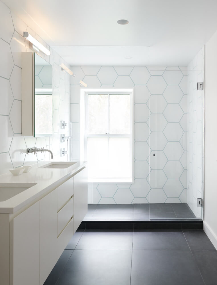 Brooklyn Heights Row House, Bathroom by Delson or Sherman Architects PC