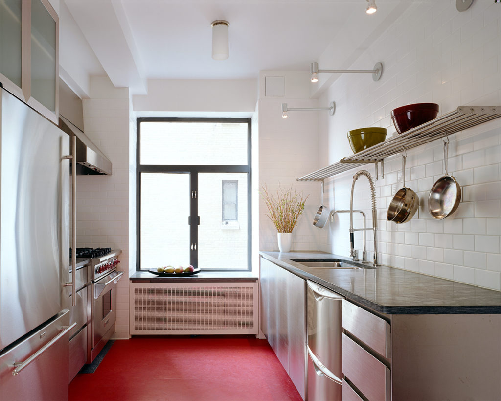 Central Park West Apartment, Kitchen by Delson or Sherman Architects PC