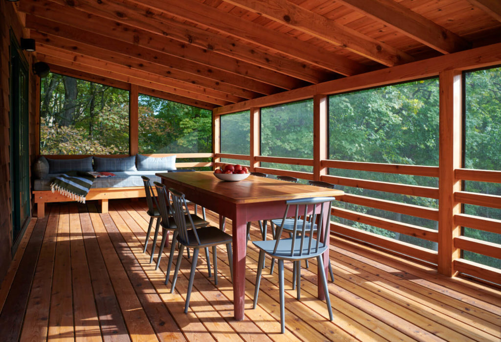 Connecticut House, Deck by Delson or Sherman Architects
