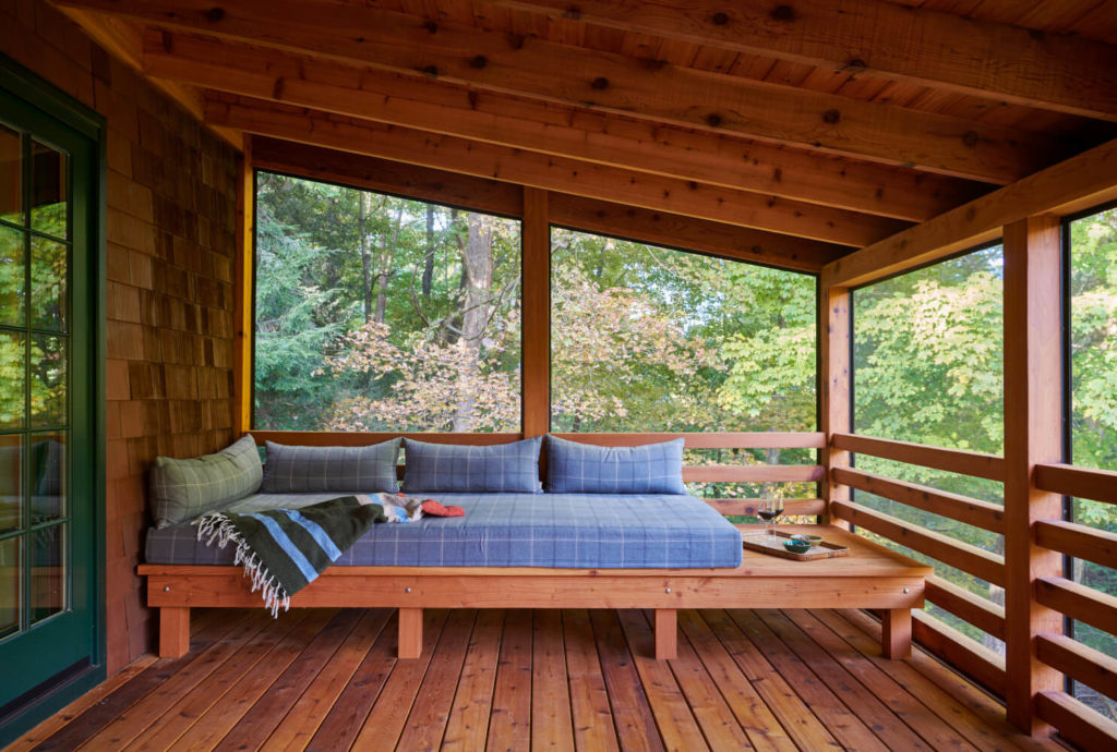 Connecticut House, Deck by Delson or Sherman Architects