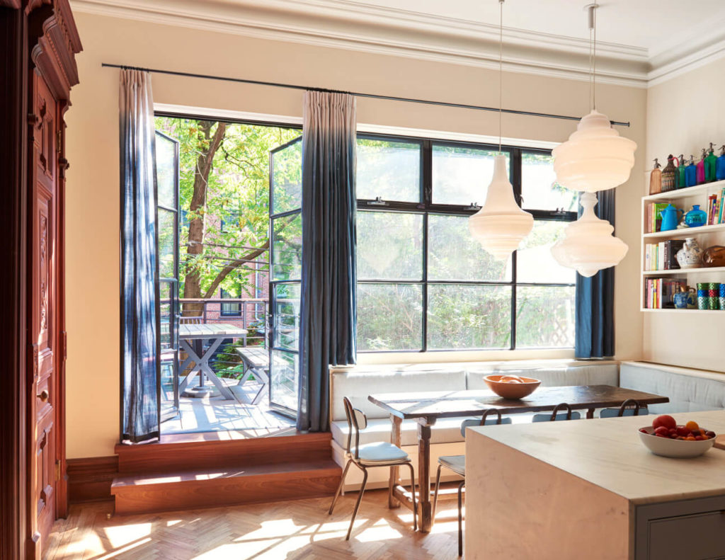 Park Slope Brownstone, Dining Room by Delson or Sherman Architects PC