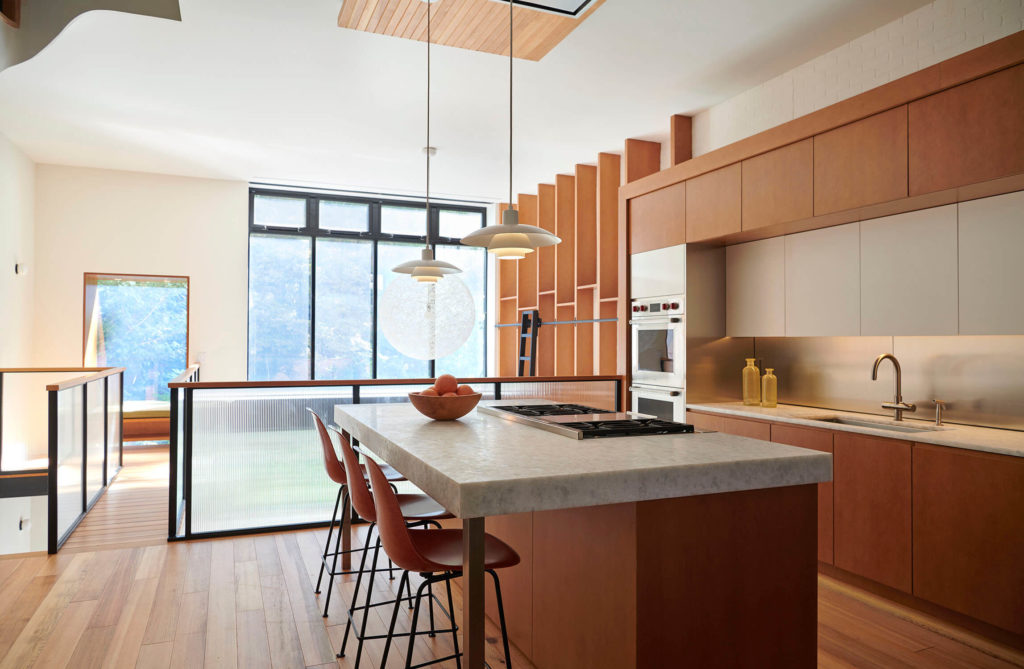 Fort Greene Brownstone, Kitchen by Delson or Sherman Architects PC