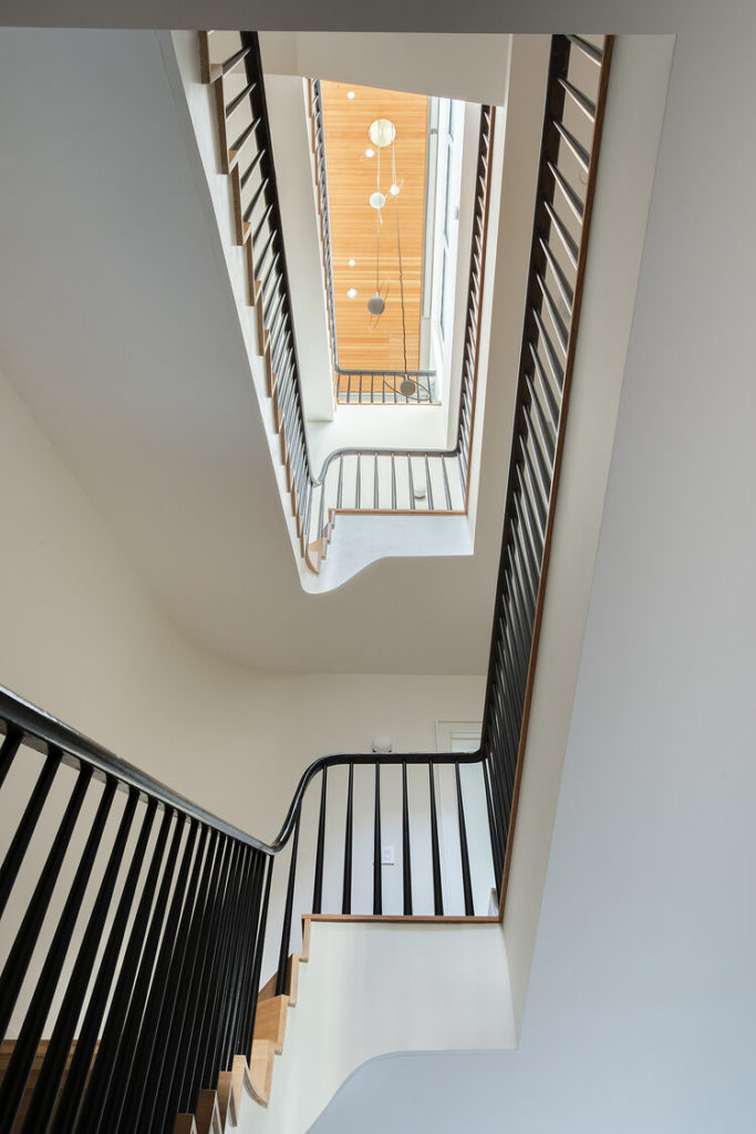	Fort Greene Brownstone, Staircase by Delson or Sherman Architects PC