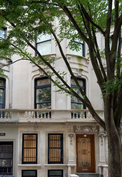 Upper West Side Limestone, Front Façade by Delson or Sherman Architects PC
