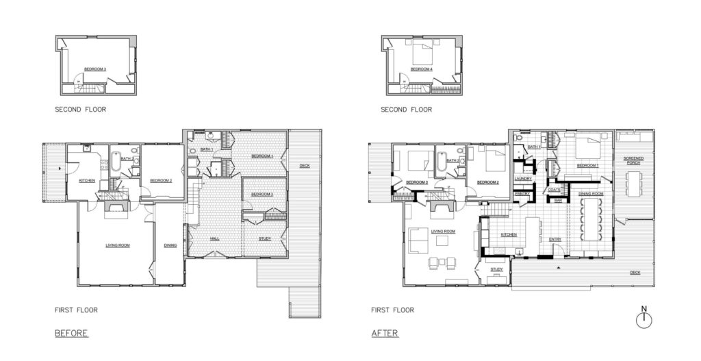 Connecticut House Blueprint Plans by Delson or Sherman Architects