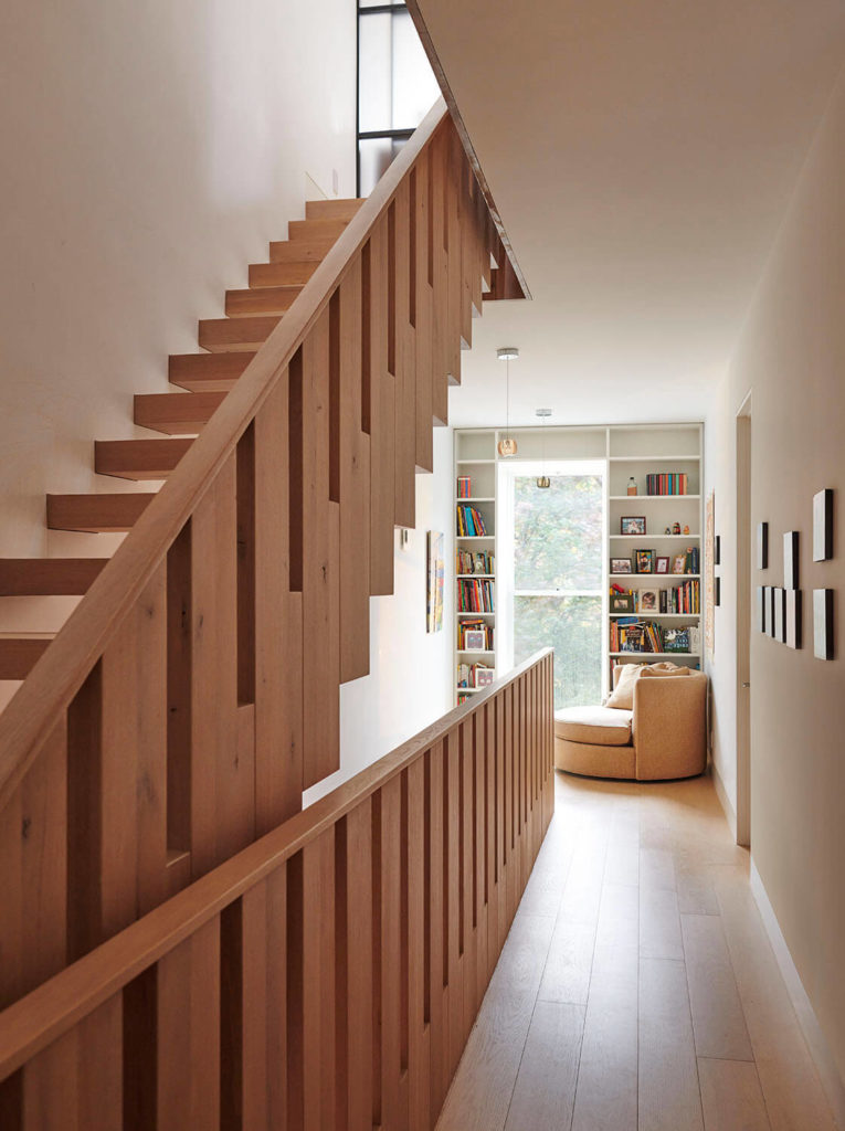 Park Slope Additions, Staircase by Delson or Sherman Architects