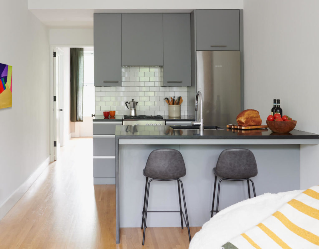Prospect Heights Multi Family, Kitchen by Delson or Sherman Architects PC