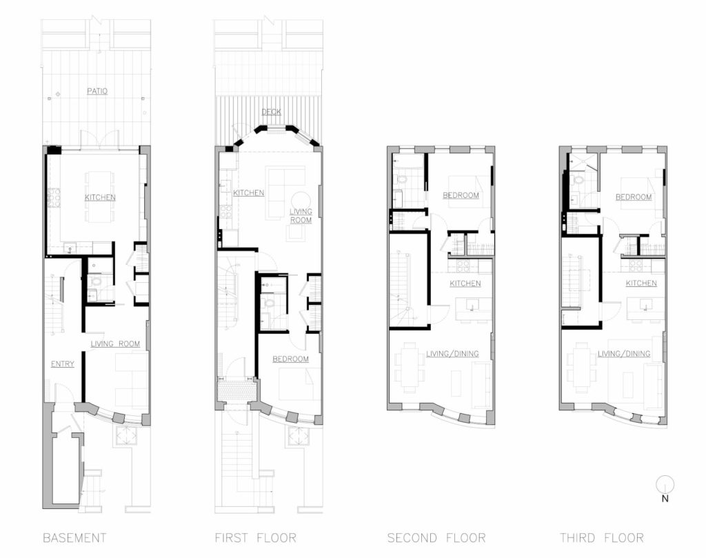 Prospect Heights Multi Family Blueprint by Delson or Sherman Architects PC