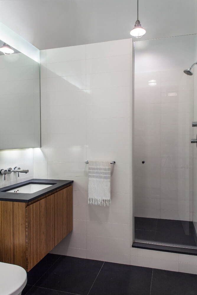 Tribeca Loft, Bathroom by Delson or Sherman Architects