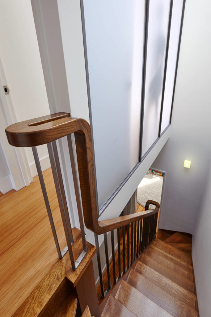 	Prospect Heights Addition, Staircase by Delson or Sherman Architects PC