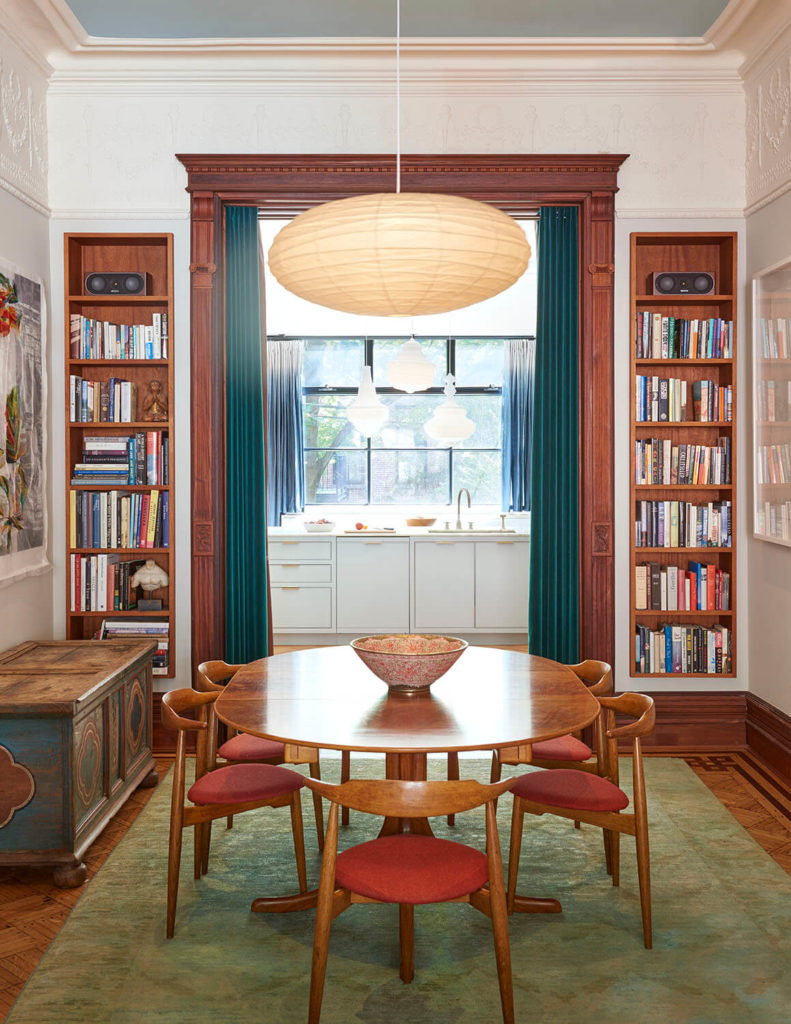	Park Slope Brownstone, Dining Room by Delson or Sherman Architects PC