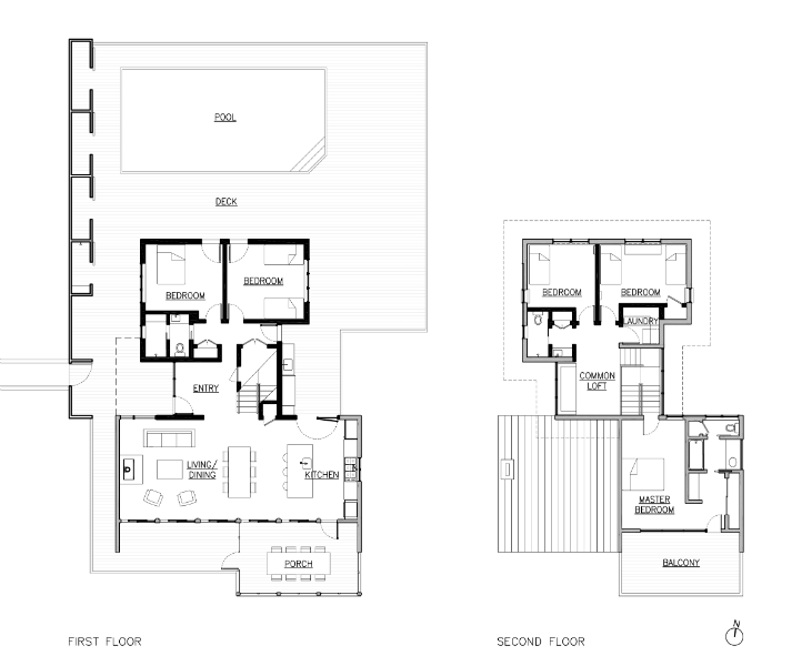 Fire Island House, Blueprint by Delson or Sherman Architects PC