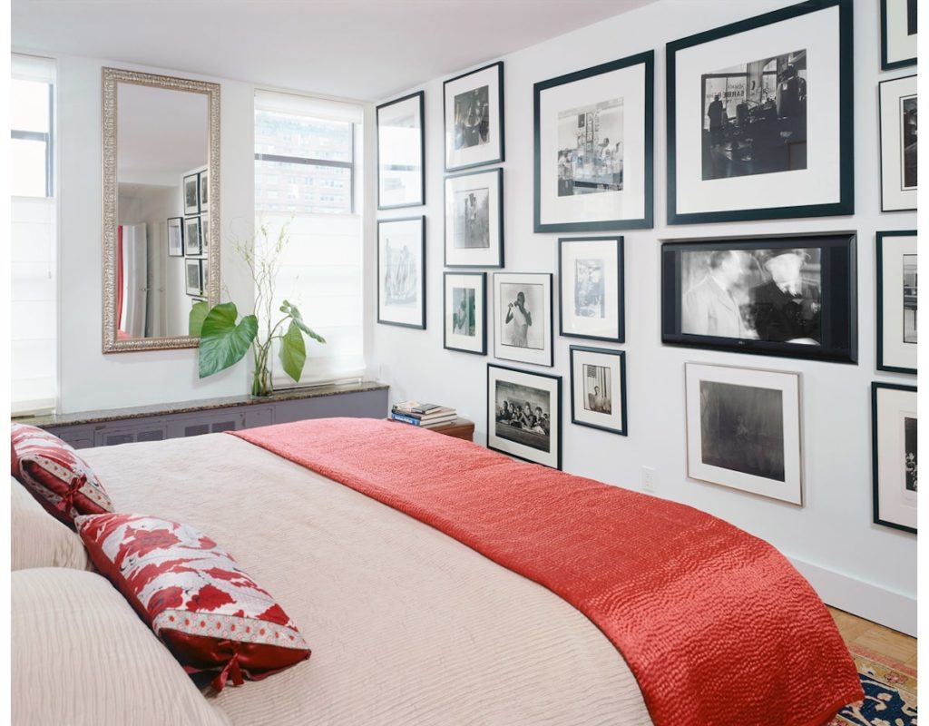 Greenwich Village Apartment, Bedroom by Delson or Sherman Architects PC