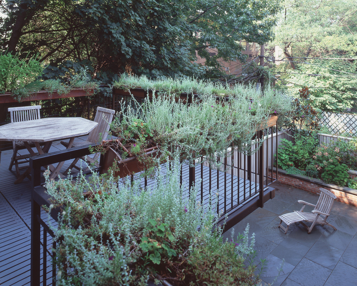 Park Slope Garden Deck by Delson or Sherman Architects PC