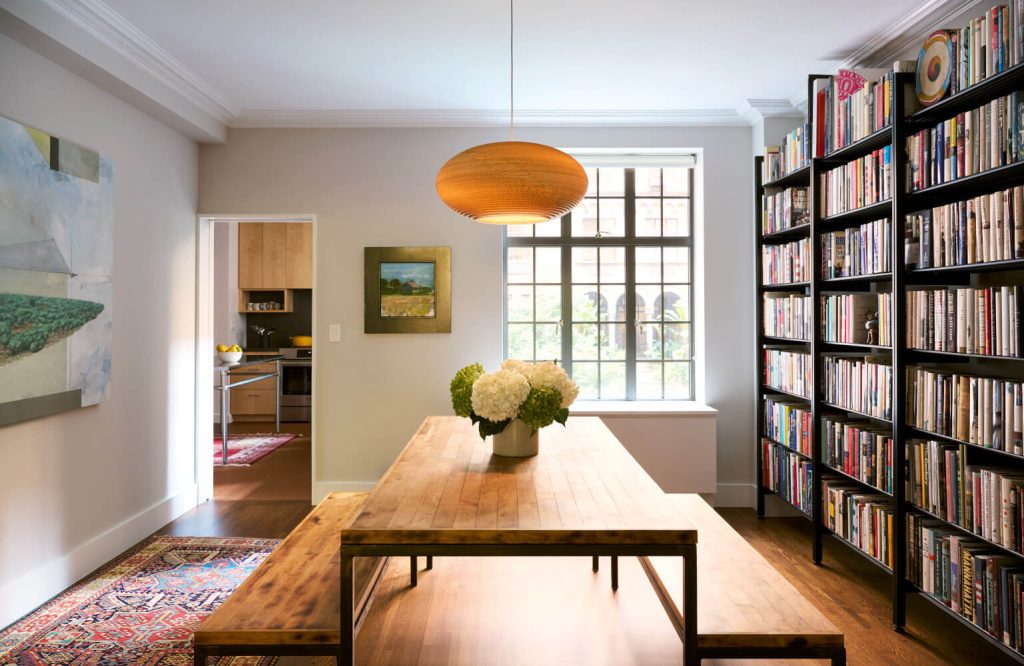 Upper East Side Apartment, Dining Room by Delson or Sherman Architects PC