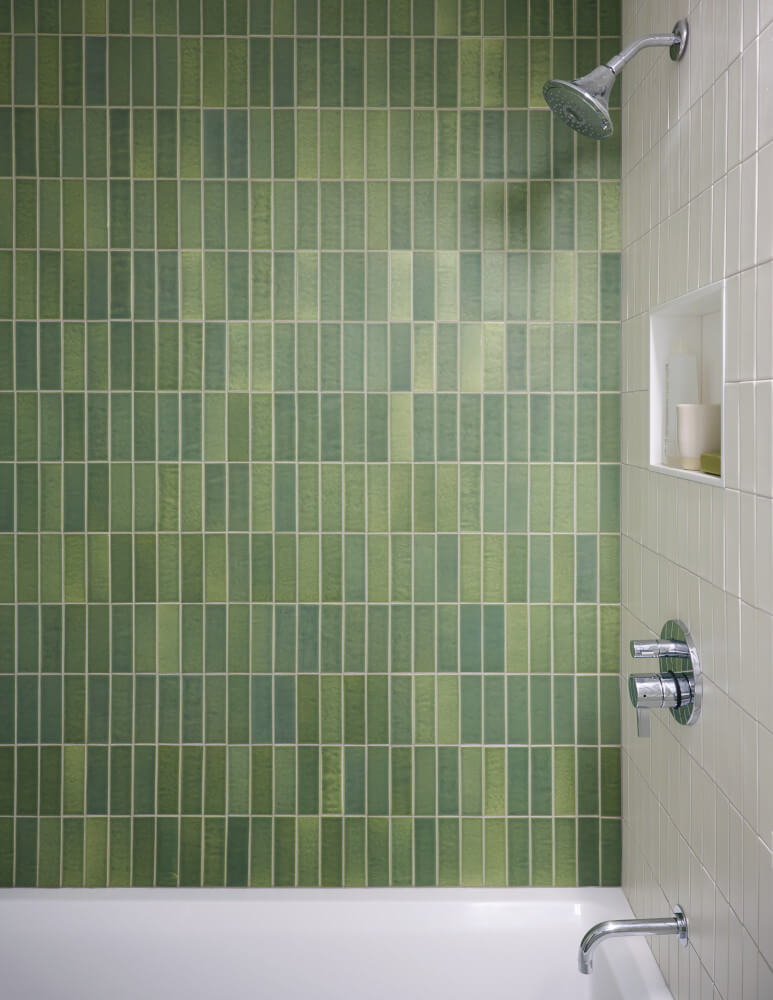 Upper East Side Apartment, Bathroom Tile by Delson or Sherman Architects PC