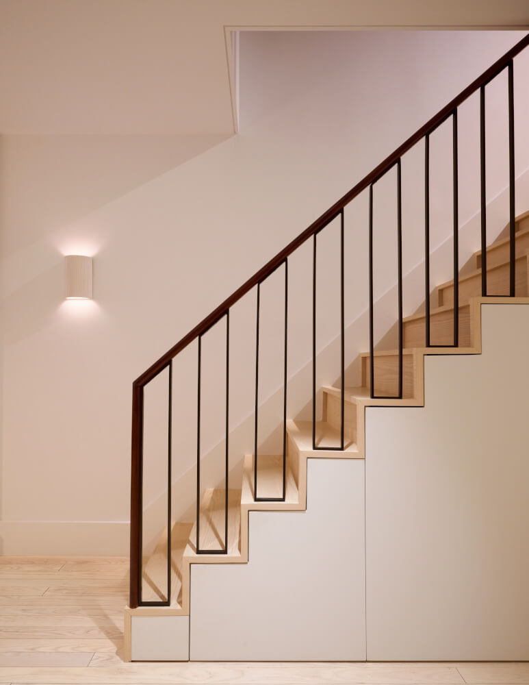 Upper West Side Duplex, Staircase by Delson or Sherman Architects PC