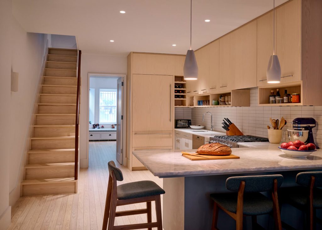 Upper West Side Duplex, Kitchen by Delson or Sherman Architects PC