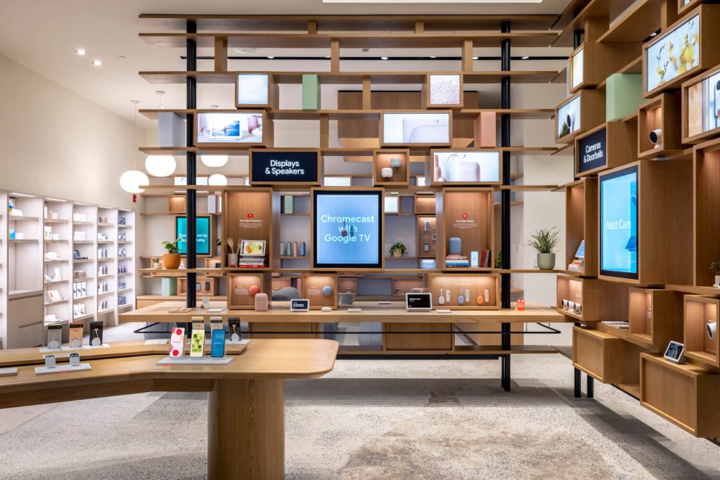 Google Store Williamsburg designed by Delson or Sherman Architects PC