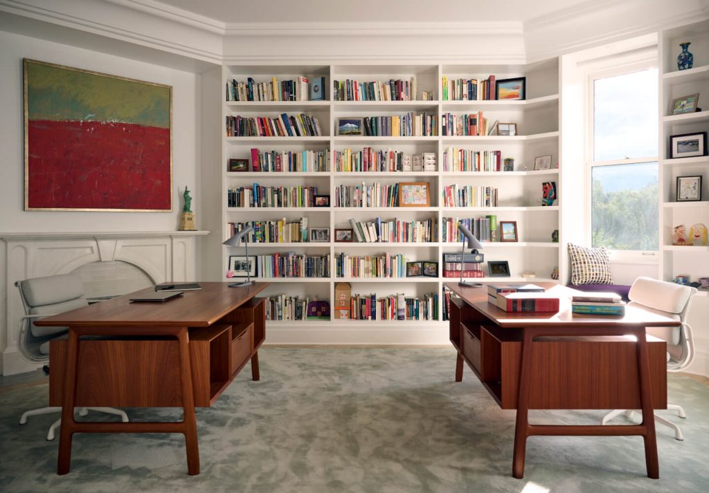 Riverside Drive Apartment - Library